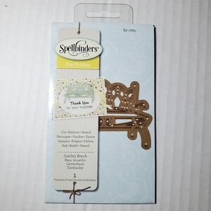 Spellbinders Die Set GARDEN BENCH D-Lites S2-085